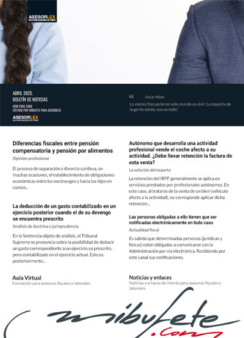 Bolet�n Abril 2025